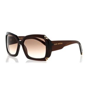 Louis Vuitton 🌟 Women’s Brown Logo Sunglasses